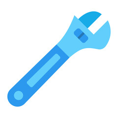 Wrench Flat Icon