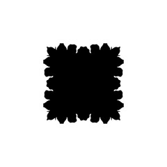 Pillow icon. Simple style furniture company big sale poster background symbol. Pillow brand logo design element. Pillow t-shirt printing. Vector for sticker.