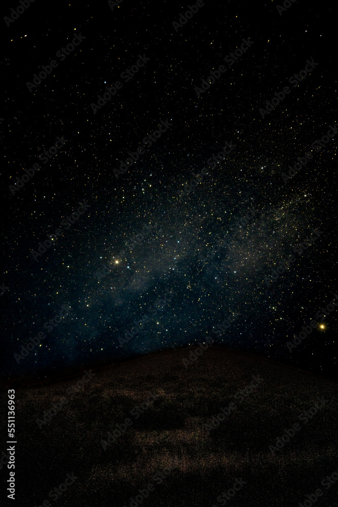Wall mural starry night sky