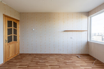 Obraz premium Empty room finished and ready to move in