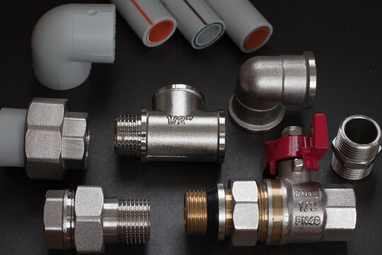 Stop valves for water filters fittings taps