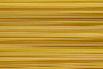 Raw uncooked spaghetti pasta background