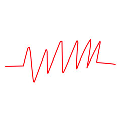 Medical heart rate vector