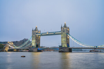Tower Bridge in London. England 