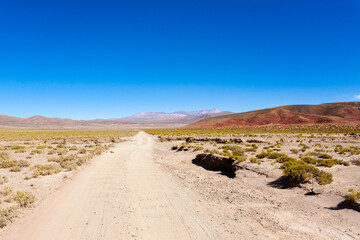 Bolivian mountains landscape,Bolivia