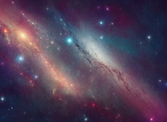 Obraz na płótnie Canvas space photograph telescope