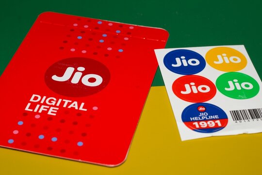 Jio SIM or logo card for every JioFi or 4G smartphone