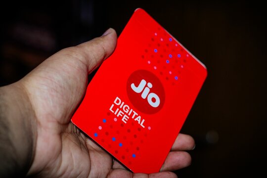 Jio SIM cards in hand with every JioFi or 4G smartphone