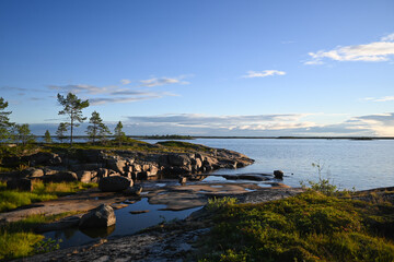 The White Sea at the end of summer.