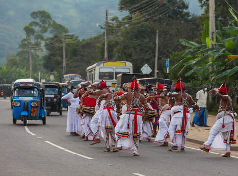 Parade on Sri Lanka