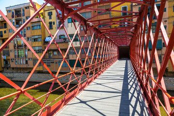 Eiffel bridge in Girona
