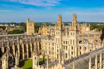 Fototapeta na wymiar All Souls College, Oxford University