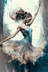 Obraz magiczna Baletnica