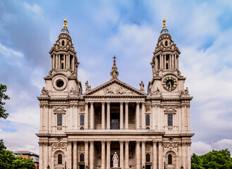 Fototapeta na wymiar St Paul's Cathedral, London, England, United Kingdom