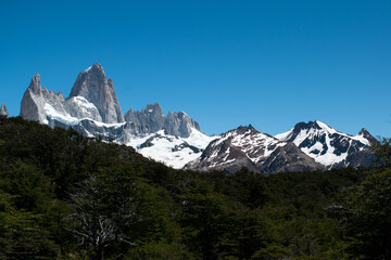 Mount Fitz Roy view patagonia