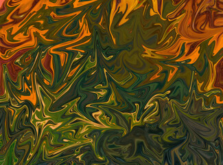 Fractal art background for creative design. Decoration for wallpaper desktop, poster, cover booklet.