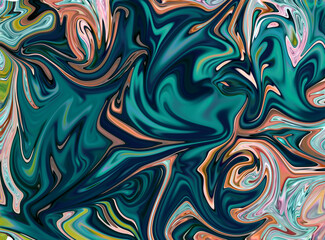 Fractal art background for creative design. Decoration for wallpaper desktop, poster, cover booklet.