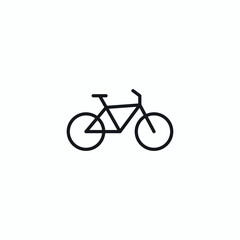 Obraz na płótnie Canvas Bicycle Ride Urban Activity sign