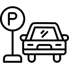 Car Parking Icon