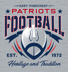 Football t-shirt graphic design template © razor33