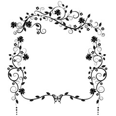 design element frame vintage flourishes 5