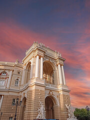the city of Odessa in Ukraine