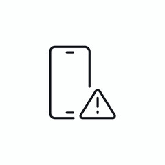 Phone Device Screen Warning Attention Notification