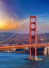 Golden Gate Bridge in San Francisco