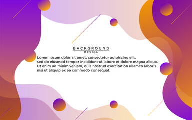 Abstract liquid colorful shape background. colorful fluid vector banner template for social media, web sites