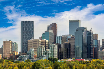 Calgary in sunny day, Canada