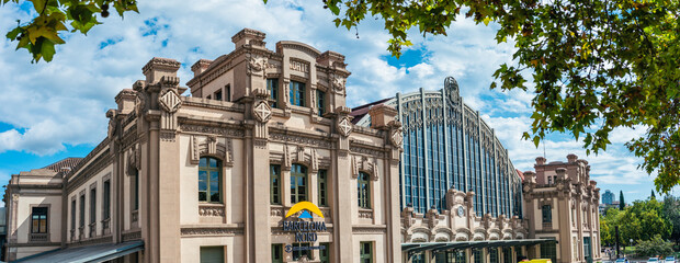 Coach Station Barcelona Nord, Barcelona, Catalonia, Spain, Europe