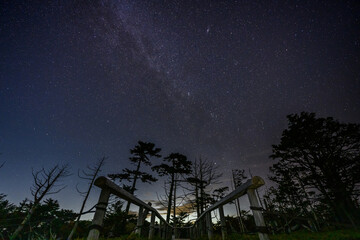 大台ヶ原　星空