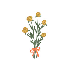bunch of yellow flower