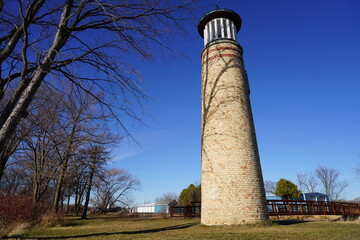 Asylum Point Lighthouse in Oshkosh, Wisconsin
