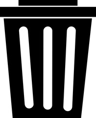 Trash icon. trash can icon. Delete icon vector on white background..eps