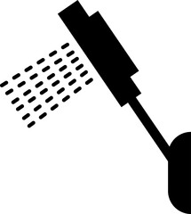Shower icon vector symbol template on white background..eps
