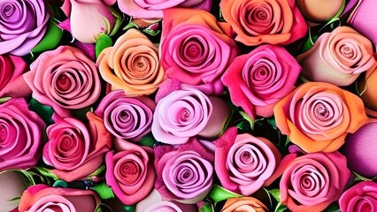 Pink Rose background