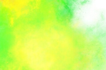 Fototapeta na wymiar Hintergrund / Background / Overlay - gelb grün - marmoriert verwaschen wischen ~ Vorlage/ Template