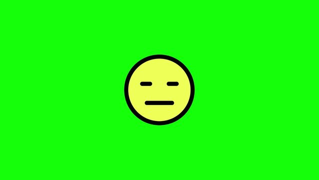 絵文字の感情表現　気まずい