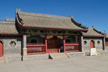 Fototapeta premium Duolun Shanxi Guild Hall in Inner Mongolia, China, built in 1745, raised by merchants from Shanxi at that time, is the national key protected cultural relics.
