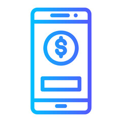 payment method gradient icon