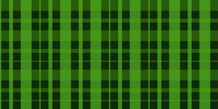 Vector checkered plaid, green seamless pattern print, scotland kilt, scotish style, lumberjack cage