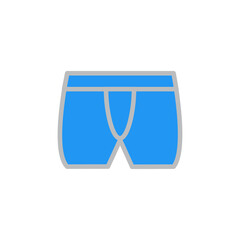 underwear , color, icon, design, flat, style, trendy, collection, template