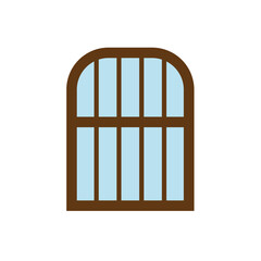 window ,icon, design, flat, style, trendy, collection, template