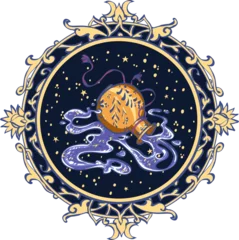 Fotobehang Astrological symbol on white background - Aquarius © nataliahubbert