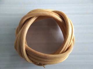 a handcraft from rattan