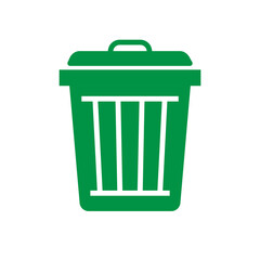 trash can ,icon, design, flat, style, trendy, collection, template