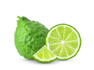 bergamot or kaffir  on transparent png