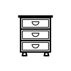 file cabinet ,icon, design, flat, style, trendy, collection, template