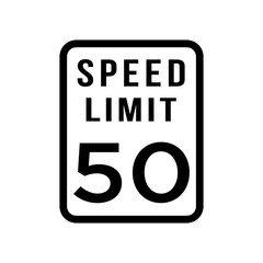 speed limit ,icon, design, flat, style, trendy, collection, template